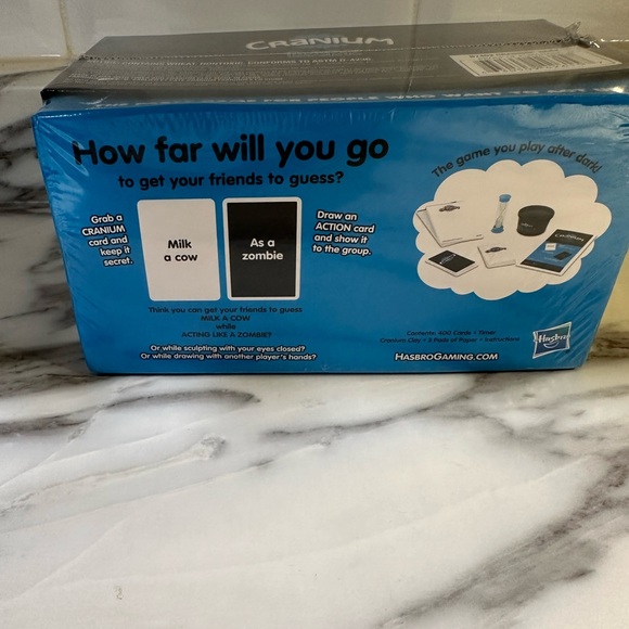 New in Package Cranium Dark Board Game for Adults - Picture 2 of 2